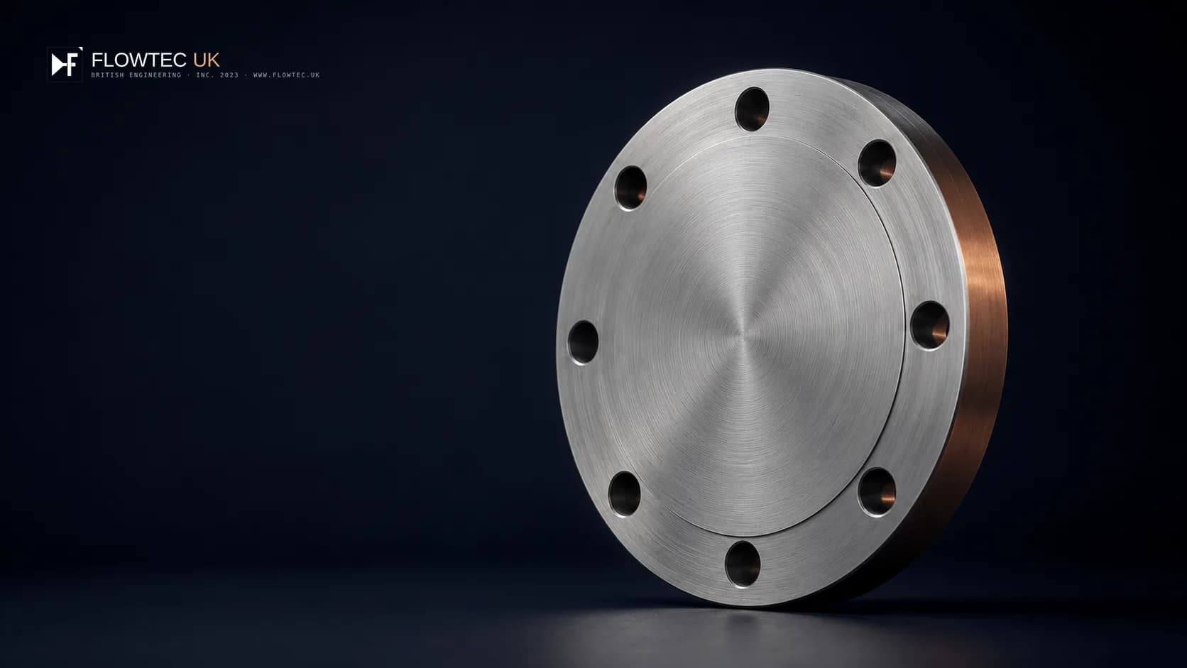 Blind steel flange, solid blanking disc with bolt holes — representative product visual