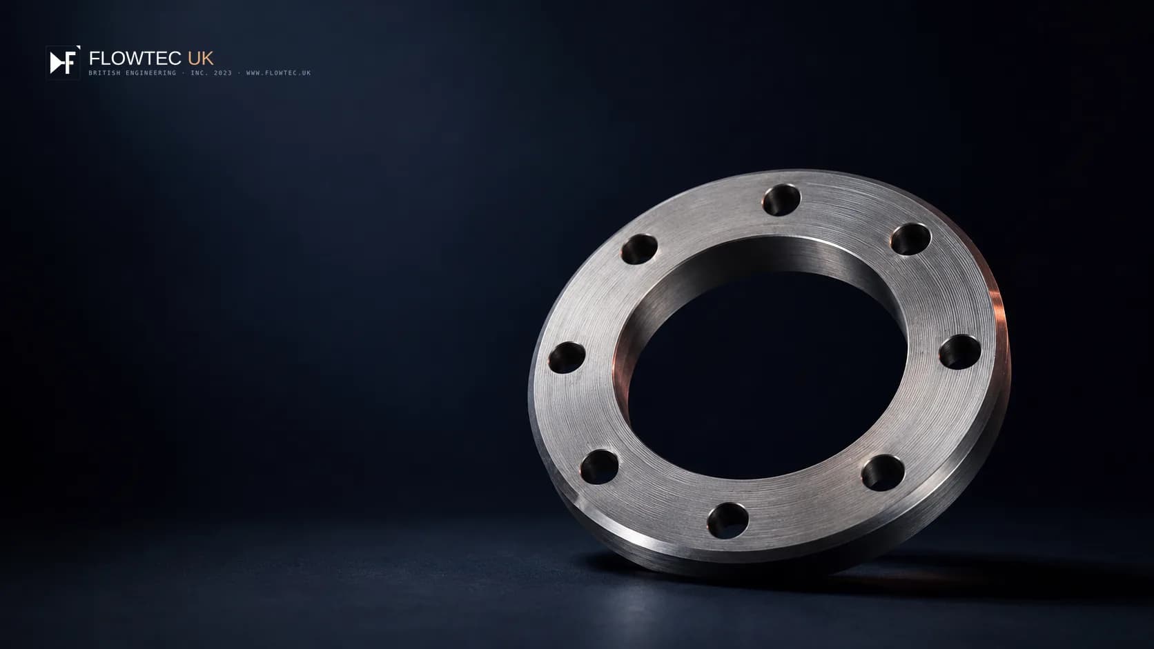 Slip-on steel flange with plain bore and raised face — representative product visual